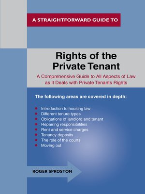 cover image of The Rights of the Private Tenant